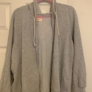 Old navy grey zip up
